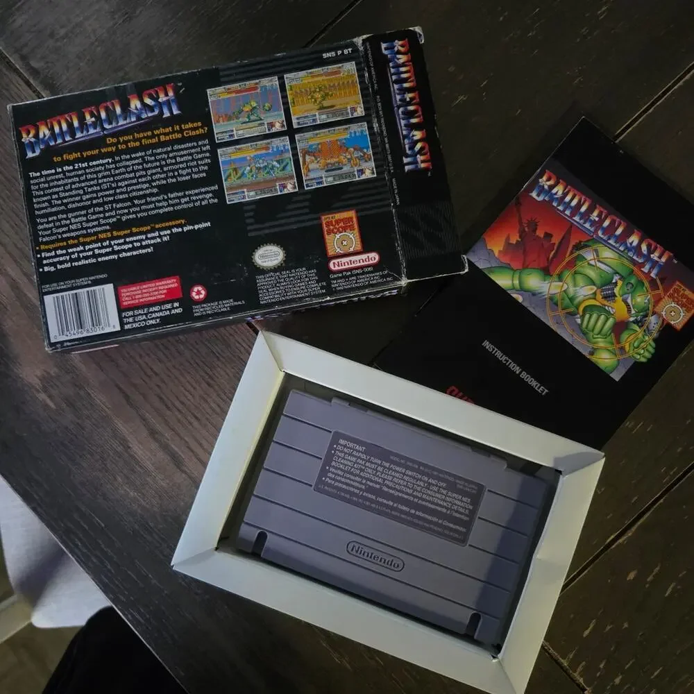 SNES Battleclash CIB